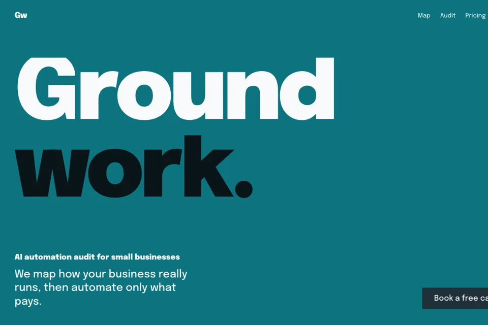 Screenshot of Groundwork